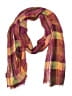 Unbranded Plaid Burgundy Purple Scarf One size - photo 1