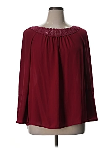 Tacera 3/4 Sleeve Blouse (view 1)