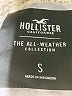 Hollister 100% Polyester Solid Black Coat Size S - photo 6