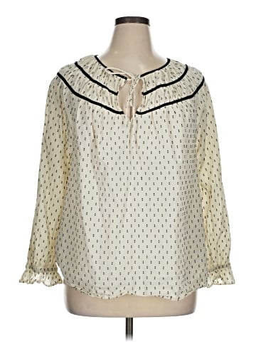 Lane Bryant 3/4 Sleeve Blouse (view 1)