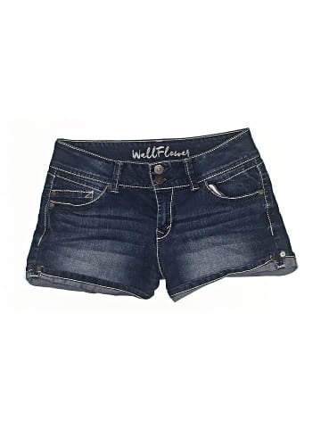 Wallflower Denim Shorts (view 1)