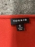 Torrid 100% Rayon Red Long Sleeve Blouse Size 5X Plus (5) - photo 7