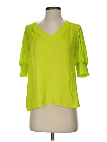 Maison d' Amelie Short Sleeve Blouse (view 1)