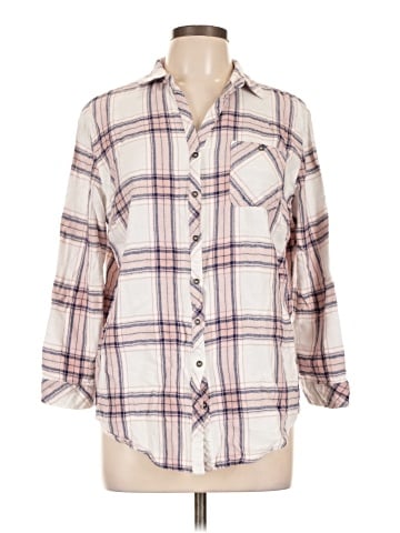 Holding Horses 3/4 Sleeve Button-Down Shirt (view 1)