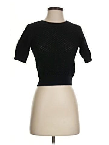 Lucy Paris Short Sleeve Turtleneck (view 1)