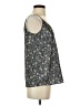 Ann Taylor LOFT 100% Polyester Gray Sleeveless Blouse Size XS - photo 4