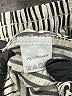 Unbranded 100% Polyester Stripes Silver Casual Pants Size S - photo 7
