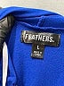Feathers Blue Zip Up Hoodie Size L - photo 7