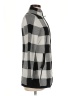 Adrienne Vittadini Checkered-gingham Gray Coat Size M - photo 4