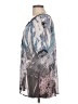 Mushka by Sienna Rose 100% Polyester Gray Short Sleeve Blouse Size L - photo 5