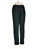Adidas 100% Polyester Solid Green Track Pants Size L - photo 1