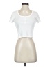 Uniqlo White Short Sleeve Henley Size S - photo 1