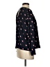 Sweet Rain 100% Polyester Hearts Black Long Sleeve Blouse Size S - photo 5