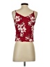 Leith 100% Rayon Burgundy Sleeveless Top Size S - photo 2
