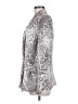Truth and Pride 100% Silk Silver Blazer Size M - photo 5