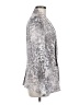 Truth and Pride 100% Silk Silver Blazer Size M - photo 4