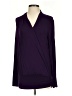 Amour Vert Purple Long Sleeve Blouse Size XS - photo 1