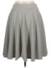 Urban Coco Solid Gray Casual Skirt Size L - photo 2