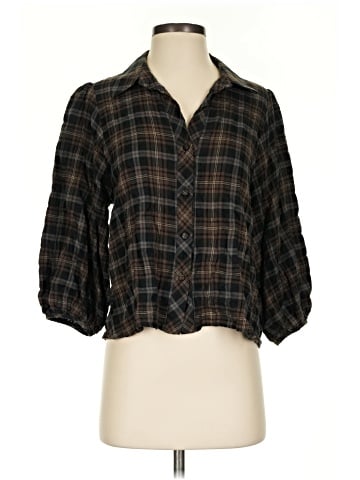 Drew 3/4 Sleeve Button-Down Shirt (view 1)