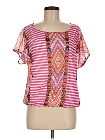Alfani Short Sleeve Blouse (view 1)