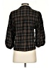 Drew Plaid Brown 3/4 Sleeve Button-Down Shirt Size S - photo 2
