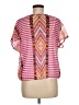 Alfani 100% Nylon Pink Short Sleeve Blouse Size M (petite) - photo 2