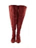 Vince Camuto Burgundy Orange Boots Size 7 1/2 - photo 2