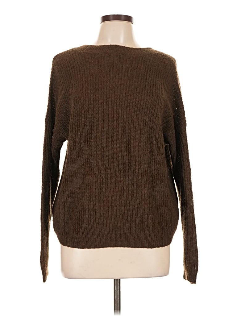 Pre-owned Madewell Pullover Sweater In Brown
