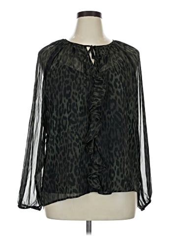Simply Vera Vera Wang Long Sleeve Blouse (view 1)