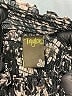 Taylor 100% Polyester Paisley Black Cocktail Dress Size S - photo 6