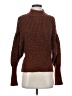 Express Tweed Brown Turtleneck Sweater Size XS - photo 1