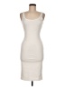Missguided Solid Ivory Casual Dress Size 6 - photo 1