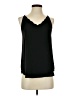 Ann Taylor LOFT 100% Polyester Black Sleeveless Blouse Size XS - photo 1