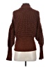 Express Tweed Brown Turtleneck Sweater Size XS - photo 2