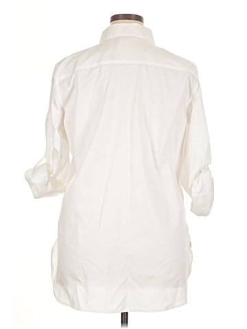 Calvin Klein 3/4 Sleeve Button-Down Shirt (view 2)
