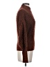 Express Tweed Brown Turtleneck Sweater Size XS - photo 4