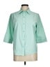 Blair Green 3/4 Sleeve Blouse Size M - photo 1
