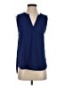 Papermoon Blue Sleeveless Blouse Size S - photo 1