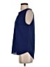 Papermoon Blue Sleeveless Blouse Size S - photo 5