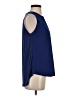 Papermoon Blue Sleeveless Blouse Size S - photo 4