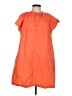 Gap Orange Casual Dress Size L - photo 1