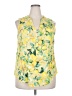 Torrid Yellow Sleeveless Blouse Size 2X Plus (2) - photo 1