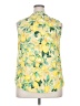 Torrid Yellow Sleeveless Blouse Size 2X Plus (2) - photo 2