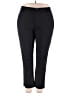 ELOQUII Solid Black Active Pants Size 18 - photo 1