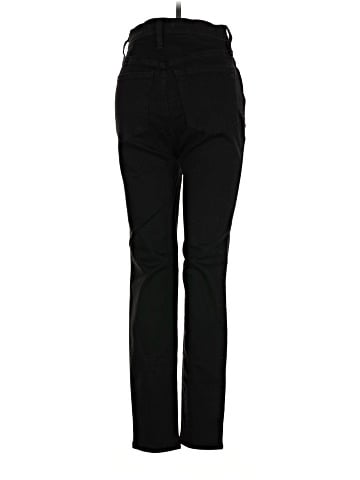 Madewell 10" High-Rise Skinny Jeans in Black Frost (view 2)