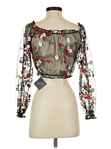 Zaful 3/4 Sleeve Blouse (view 2)