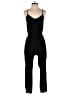 Mustard Seed 100% Rayon Solid Black Jumpsuit Size M - photo 1