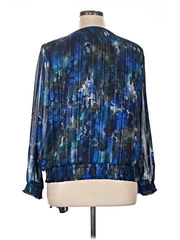 Roz & Ali Long Sleeve Blouse (view 2)
