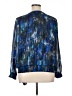 Roz & Ali 100% Polyester Blue Long Sleeve Blouse Size 14 - photo 2