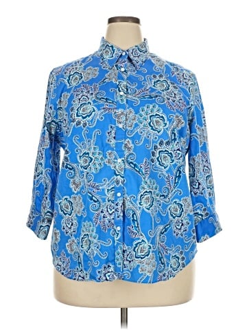 Chaps Long Sleeve Button-Down Shirt (view 1)